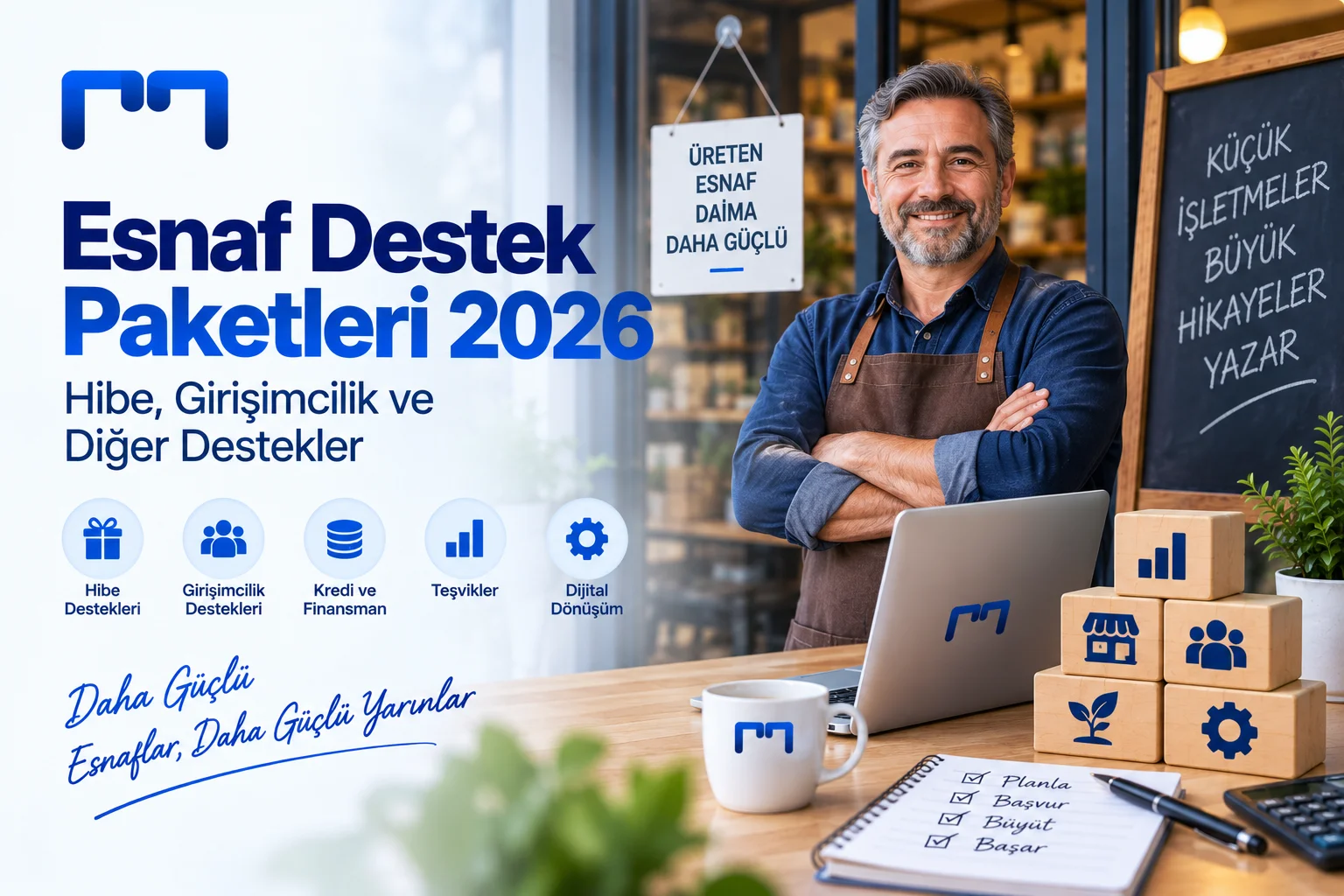 Esnaf Destek Paketleri 2026: Hibe, Girişimcilik ve Diğer Destekler