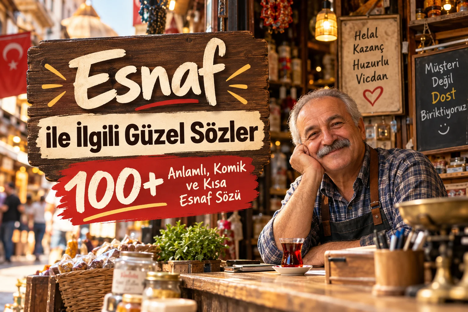 Esnaf Sözleri  100+ Anlamlı Ve Komik Söz