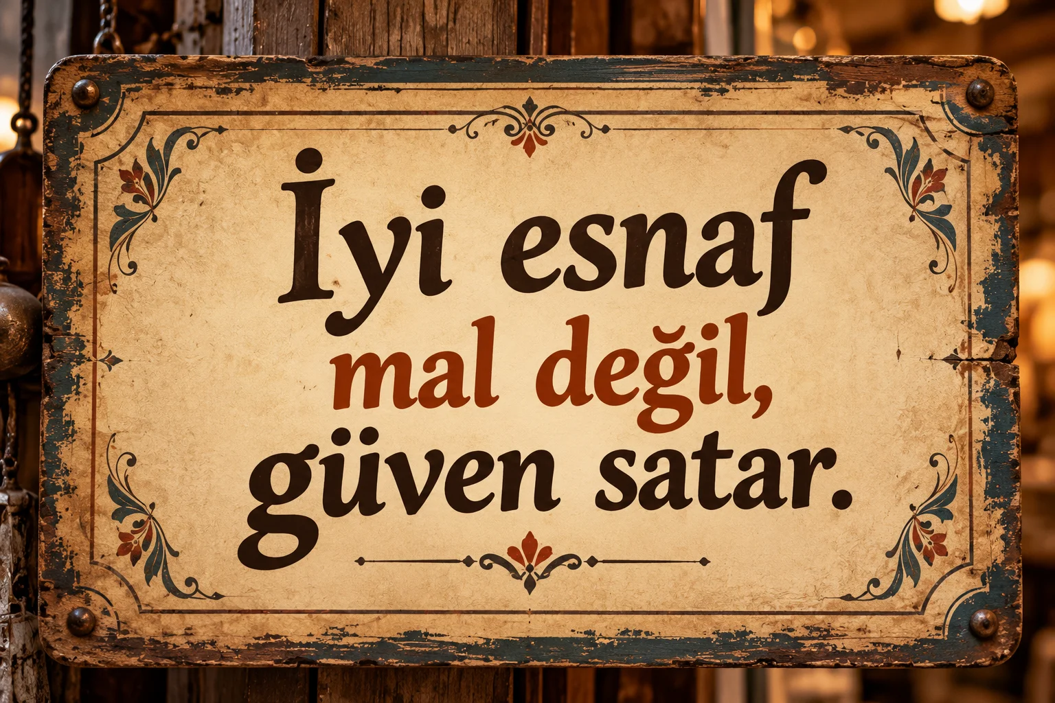 İyi Esnaf Güven Satar