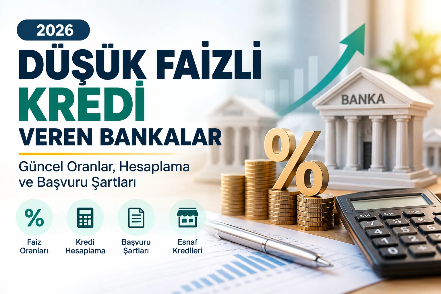 Düşük Faizli Kredi Veren Bankalar