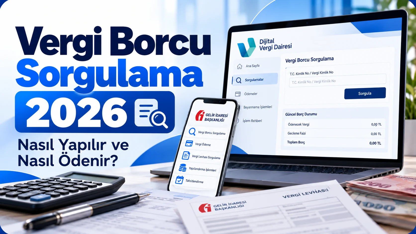 Vergi Borcu Nasıl Sorgulanır ve Ödenir?